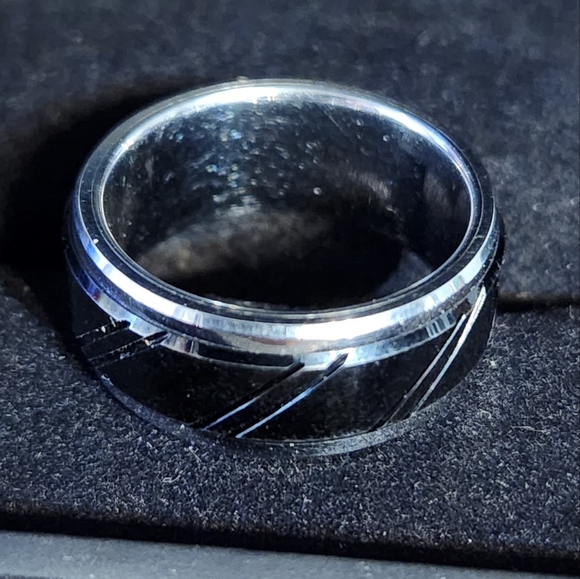Tungsten Wedding Band - Picture 3 of 4
